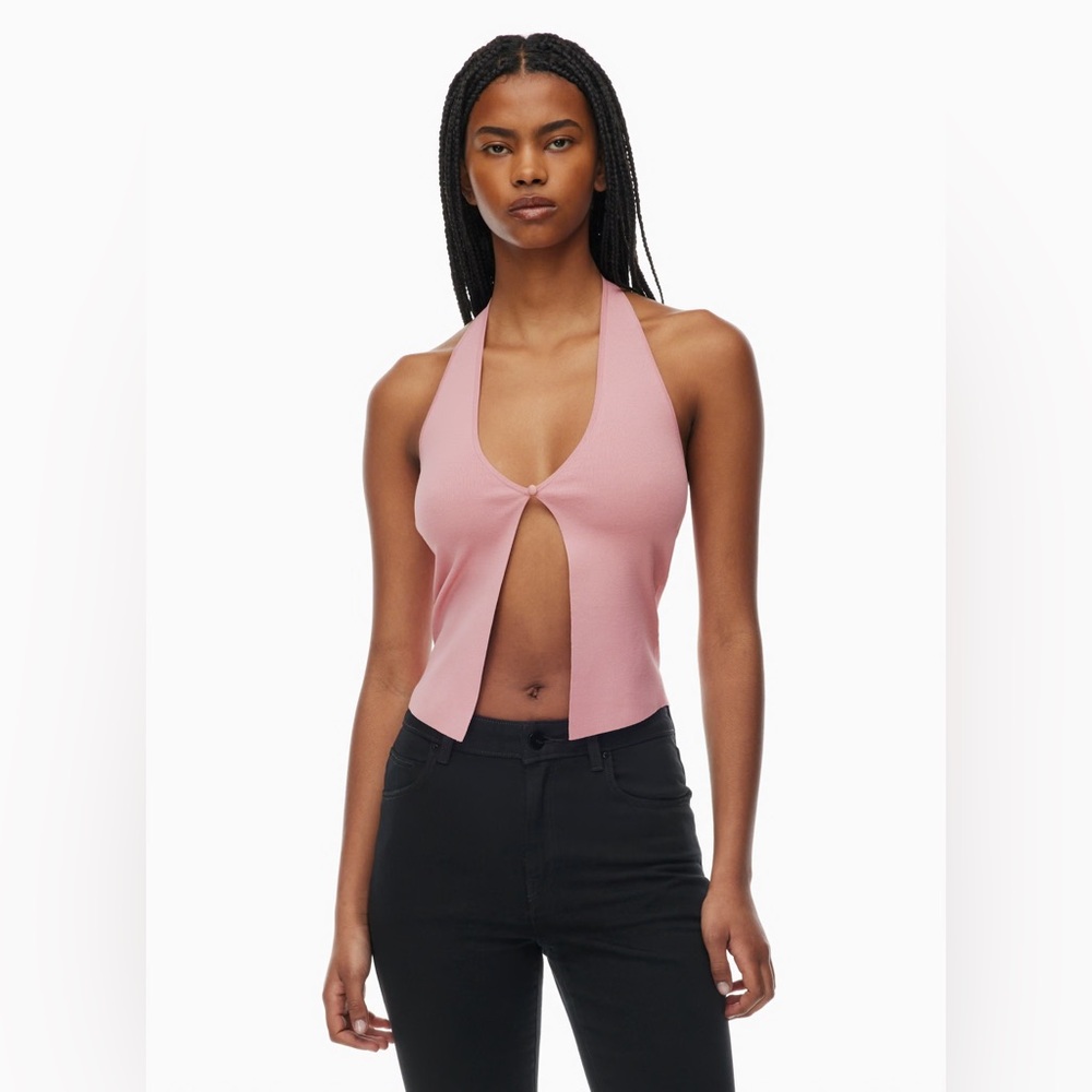 Aritzia Ten Midnight Top in Clouded Pink
